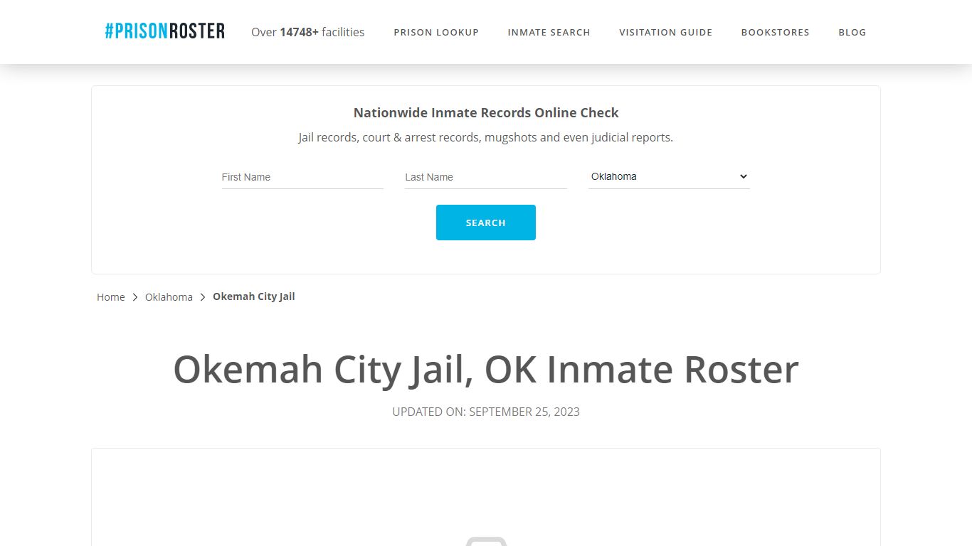 Okemah City Jail, OK Inmate Roster - Prisonroster